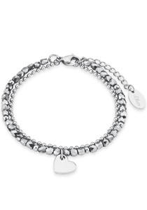 S.Oliver, s.Oliver Armband »Herz, 2018344«, s.Oliver Armband »Herz, 2018344«, mit Glasstein