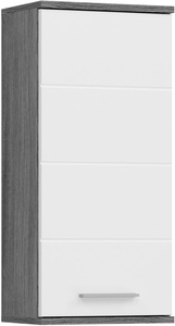 WELLTIME, welltime Hängeschrank »Lucca«, welltime Hängeschrank »Lucca, Breite 35cm, 1 Tür (Türanschlag wechselbar), 2 Einlegeböden«, Badmöbel, Badschrank, Schrank, Wandschrank, Bad, Badezimmer