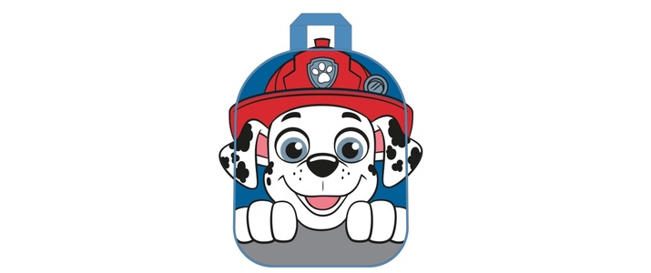 Undercover, UNDERCOVER Plüsch-Rucksack Marshall PPAT7812 Paw Patrol, UNDERCOVER Kinderrucksack »Paw Patrol, Marshall«, Frontseite aus Plüsch