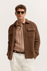 Bugatti, bugatti Sweatjacke "Modern Fit" mit Druckknöpfen