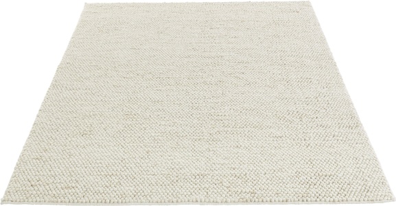 LeGer Home by Lena Gercke Wollteppich »Ainhoa«, rechteckig, 14 mm Höhe, Handweb Teppich, reine Wolle, handgewebt, Wohnzimmer