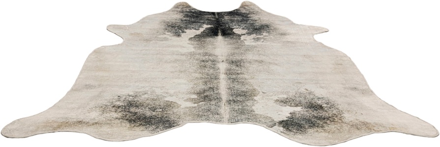 GINO FALCONE, Teppich, »Emilia«, Gino Falcone, rechteckig, Höhe 3 mm, gedruckt, Gino Falcone Fellteppich »Emilia«, fellförmig, 3 mm Höhe, Kunstfell, bedruckt, Kuhfell-Optik, ideal im Wohnzimmer & Schlafzimmer