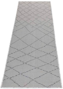 Carpet City, Carpet City Läufer »Palm«, rechteckig, 5 mm Höhe, Wetterfest & UV-beständig, für Balkon, Terrasse, Flur, Küche, flach gewebt, Carpet City Läufer »PALM3526«, rechteckig, 5 mm Höhe, Wetterfest & UV-beständig, für Balkon, Terrasse, Küche, flach gewebt