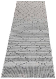 Carpet City, Carpet City Läufer »Palm«, rechteckig, 5 mm Höhe, Wetterfest & UV-beständig, für Balkon, Terrasse, Flur, Küche, flach gewebt, Carpet City Läufer »PALM3526«, rechteckig, 5 mm Höhe, Wetterfest & UV-beständig, für Balkon, Terrasse, Küche, flach gewebt