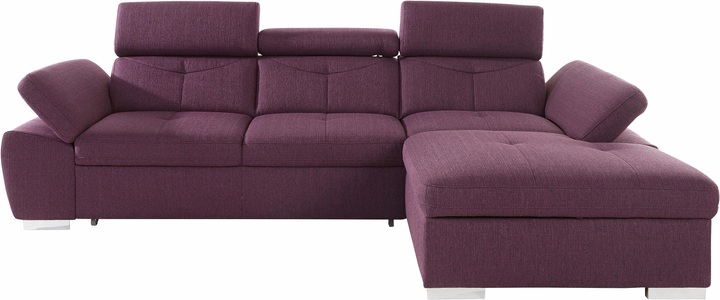 exxpo - sofa fashion, exxpo - sofa fashion Ecksofa, wahlweise mit Bettfunktion und Bettkasten