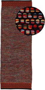 carpetfine Läufer »Kelim Mia«, rechteckig, 6 mm Höhe, Baumwolle Wendeteppich