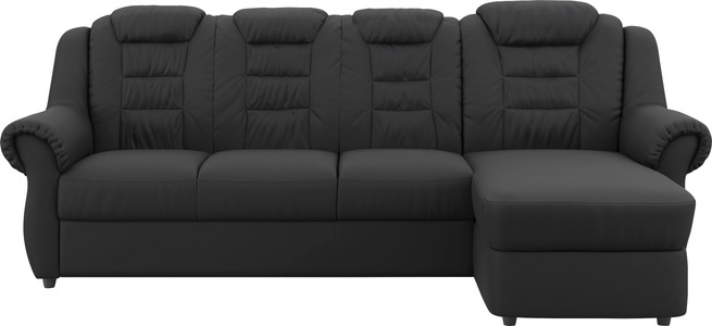 HOME AFFAIRE, Home affaire Ecksofa »Boston L-Form«, Gemütliches Ecksofa mit hoher Rückenlehne in klassischem Design, Home affaire Ecksofa »Boston L-Form« mit hoher Rückenlehne, wahlweise mit Bettfunktion