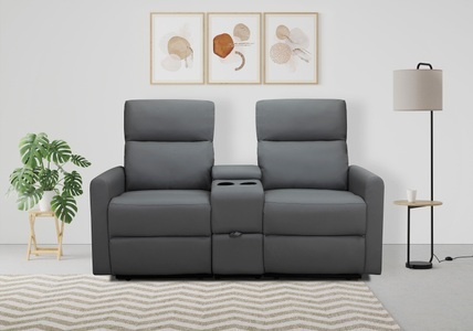HOME AFFAIRE, Home affaire 2-Sitzer »Daoulas«, Kinosofa mit Relaxfunktion, Getränkehalter und Stauraum, Home affaire 2-Sitzer »Daoulas, 2er-Kinosofa, TV-Sessel, Multimedia-Sofa«, Kinosofa mit Relaxfunktion, Getränkehalter und Stauraum