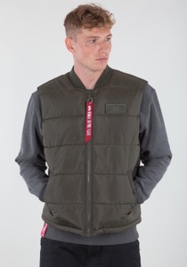 Alpha Industries, Jacke Herren Dunkel Olivgrün XXL, Alpha Industries Funktionsweste »Alpha Industries Men - Vests Puffer Vest Light Weight«