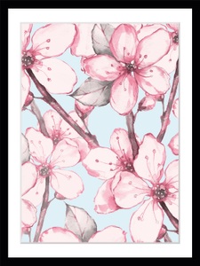 QUEENCE, queence Bild »Melanie«, Blumen, Blumen, gerahmt, queence Bild »Melanie«, Blumen, Blumen, gerahmt