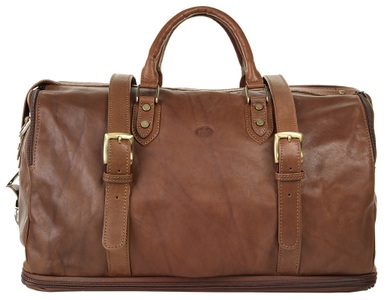 PIKÉ, Piké Reisetasche, Piké Reisetasche, echt Leder, Made in Italy