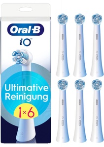 Oral-B, Oral-B iO Ultimative Reinigung Aufsteckbürsten 6er Weiss, Oral-B iO Ultimative Reinigung Aufsteckbürsten 6er Weiss