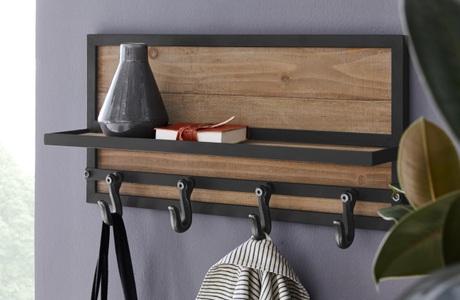 KARE, KARE Design Wandgarderobe Cottage, KARE Garderobenleiste »Cottage«