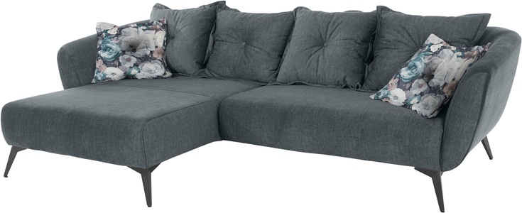 LEONIQUE, Leonique Ecksofa »Livien«, Zierkissen inklusive, INOSIGN Ecksofa »Baggio L-Form«, Zierkissen inklusive
