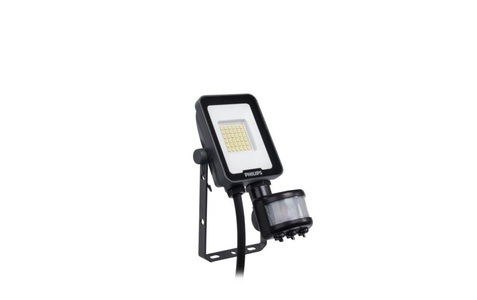 undefined, Philips Ledinaire LED Floodlight BVP164 10W 830 1100lm - Warm White - Sensor, Philips LED-Scheinwerfer Ledinaire BVP164 Grau 10W 1100lm 110D - 830 Warmweiß | IP65 Symmetrisch