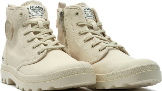 PALLADIUM, Stiefeletten Pampa Organic Damen 41, PALLADIUM - Stiefeletten Pampa Organic, für Damen, Beige, Größe 41