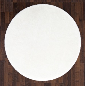 andiamo, Andiamo Fellteppich »Lamm Fellimitat«, rund, 20 mm Höhe, Kunstfell, besonders weich durch Microfaser, Wohnzimmer, 