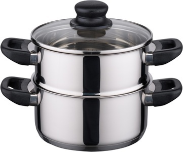 Elo, Elo - Meine Küche Dampfgartopf »Juwel de Luxe« (1-tlg.), Elo Basic Dampfgartopf »Juwel de Luxe«, Edelstahl, (1 tlg.), Dampfkochtopf, Induktion