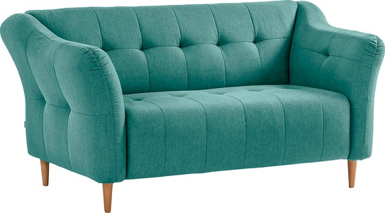 exxpo - sofa fashion, exxpo - sofa fashion 2-Sitzer, mit Holzfüssen, frei im Raum stellbar, 