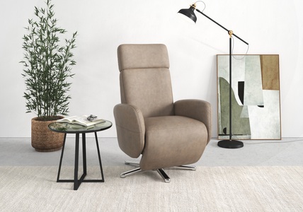 SIT&MORE, sit&more TV-Sessel, wahlweise mit 2 Motoren und Akku und Aufstehhilfe, sit&more TV-Sessel »Grenoble, inkl. Kopfteilverstellung und kabelgebundener Fernbedienung,«, wahlweise mit 2 Motoren und Akku und Aufstehhilfe