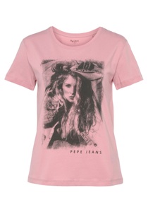 PEPE JEANS, Pepe Jeans Rundhalsshirt »LIANA«, mit grossem Fotoprint, 