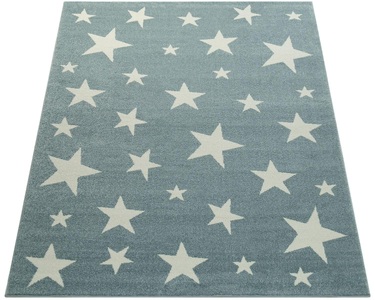 PACO HOME, Teppich, »Capri 315«, Paco Home, rechteckig, Höhe 14 mm, maschinell gewebt, Paco Home Kinderteppich »Capri 315«, rechteckig, 9 mm Höhe, Kurzflor, Motiv Sterne, Pastell-Farben, Kinderzimmer