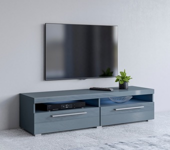 Helvetia, Helvetia Lowboard »India«, Breite 140 cm, INOSIGN Lowboard »India,Breite 140 cm, stilvolle Fernsehschrank mit offenen Fächern«, TV-Board ohne Beleuchtung, TV-Kommode mit viel Stauraum