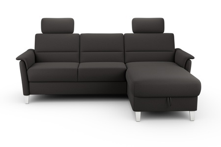 SIT&MORE, sit&more Ecksofa, sit&more Ecksofa »Palmera L-Form«, Federkern, wahlweise mit Bettfunktion und mit/ohne Stauraum