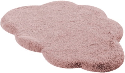 calo-deluxe, calo-deluxe Kinderteppich »Kids-1002«, wolkenförmig, 36 mm Höhe, Kunstfell, Motiv Wolke, 