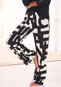 French Connection Pyjamahose Gewebte Hemdenqualität aus Viskose