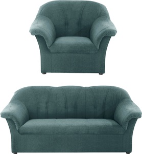 DOMO collection Polstergarnitur »Pegnitz«, (Set), Sessel und 3-Sitzer
