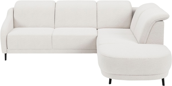 sit&more Ecksofa »Blues L-Form« wahlweise mit Klapptisch und USB