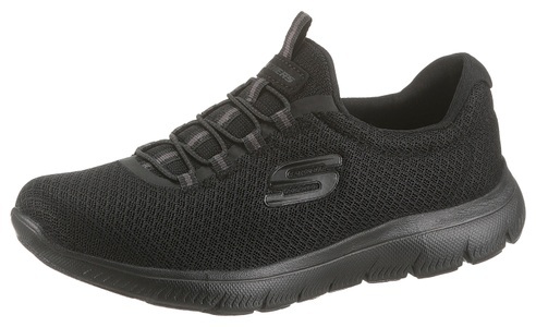 Skechers, Skechers Slip-On Sneaker »Summits«, Skechers Sneaker für Damen schwarz