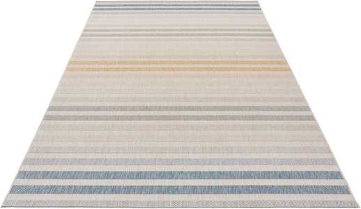 BOUGARI, Teppich, »Paros«, bougari, rechteckig, Höhe 8 mm, maschinell gewebt, 