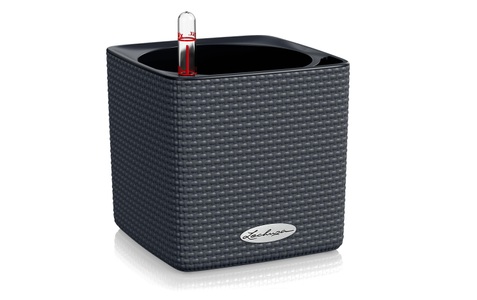 Lechuza, Lechuza Blumentopf Cube Color 14 Grau, Lechuza Blumentopf Cube Color 14 Grau