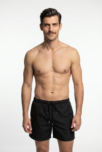 bugatti Badeshorts basic, mit Kordelzug, bequem