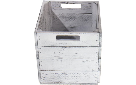 HOLZ ZOLLHAUS, HOLZ ZOLLHAUS Holzkiste VINTAGE SHABBY, Holz Zollhaus Aufbewahrungsbox »Holz Zollhaus Aufbewahrungskiste«