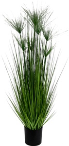 undefined, Kunstgras »Zyperngras im Topf«, I.GE.A. Kunstpflanze »Zyperngras im Topf«