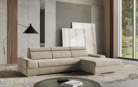 sit&more Ecksofa »Broadway L-Form«, mit verstellbaren Kopfteilen, wahlweise mit Bettfunktion