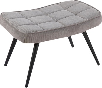 HOMEXPERTS, Homexperts Sitzhocker »Ulla« (1 Stück), Homexperts Hocker »ULLA«, (1 St.), Hocker mit Steppung