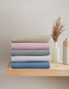 GOODproduct, GOODproduct Spannbettlaken »Jannis«, Mako-Jersey aus zertifizierter Bio-Baumwolle mit Elasthan, GOODproduct Spannbettlaken »Jannis Bettlaken«, 97% Baumwolle, für Boxspringbetten geeignet, (1 St.), Jersey mit Elasthan, GOTS zertifiziert, für Matratzenhöhe bis zu 30 cm, mit Gummizug