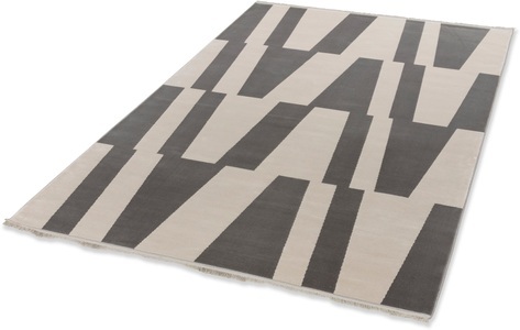 Schöner Wohnen Kollektion, SCHÖNER WOHNEN-Kollektion Teppich »Magic 6104«, rechteckig, 7 mm Höhe, Hoch Tief Struktur, mit Viskose, weich und glänzend, Schöner Wohnen - Tuft-/Webteppich Magic - hellgrau - Viskose/Polyacryl/ - 133/190 cm