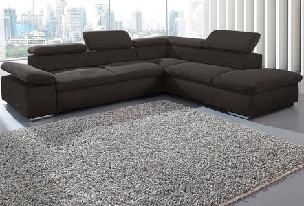 SIT&MORE, sit&more Ecksofa, sit&more Ecksofa »Valentine L-Form, B: 272 cm« mit Arm- & Kopfteilverstellung, optional mit Bettfunktion