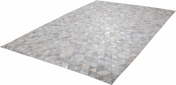 calo-deluxe, Fellteppich, »Audra 400«, calo-deluxe, rechteckig, Höhe 8 mm, handgewebt, calo-deluxe Fellteppich »Audra 400«, rechteckig, 8 mm Höhe, echtes Rinderfell, Wohnzimmer