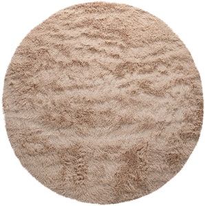 PACO HOME, Paco Home Hochflor-Teppich »Silky 591«, rund, 33 mm Höhe, Uni Farben, besonders weich und kuschelig, ideal im Wohnzimmer & Schlafzimmer, Paco Home Hochflor-Teppich »Silky 591«, rund, 37 mm Höhe, Uni Farben, besonders weich und kuschelig