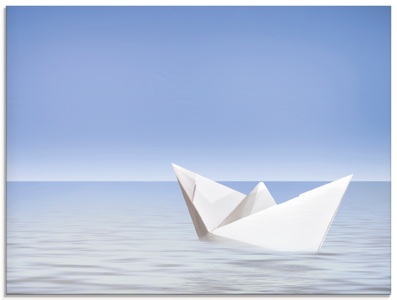 Artland, Artland Glasbild »Auf dem Meer«, Artland Glasbild »Auf dem Meer«, Boote & Schiffe, (1 St.), in verschiedenen Grössen