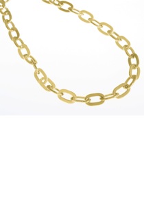 FIRETTI, Firetti Edelstahlkette »Ankerkettengliederung, 5 mm breit«, Made in Germany, Firetti Edelstahlkette »Schmuck Geschenk Ankerkettengliederung, 5 mm breit«, Made in Germany