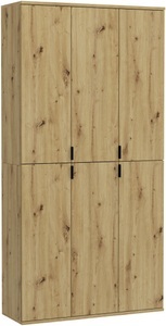 INOSIGN, INOSIGN Garderoben-Set »Trondheim«, (Set, 2 St.), Diele, Flur, Schranksystem, Garderobenmöbel, Set, Kombination, INOSIGN Garderoben-Set »Trondheim, 91 cm, best. aus 2 Schränken, 6 Türen, 15 Fächer«, (Set, 2 St.), inkl. ausziehbarer Kleiderstange, Garderobenschrank, Kleiderschrank