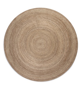 Hanse Home, HANSE Home Teppich »Rangpur Jute«, rund, HANSE Home Teppich »Rangpur Juteteppich«, rund, 10 mm Höhe, Handgewebt, 100% Jute, Natur, Wohnzimmer, Flur, Boho, Skandi