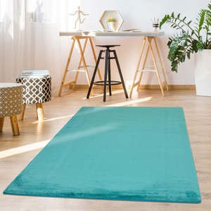 Carpet City, Carpet City Hochflor-Teppich »TOPIA400«, rechteckig, 21 mm Höhe, Carpet City Hochflor-Teppich »TOPIA 400«, rechteckig, 21 mm Höhe, Kunstfell-Teppich mit Kaninchenfell-Optik, Haptik, Schlafzimmer